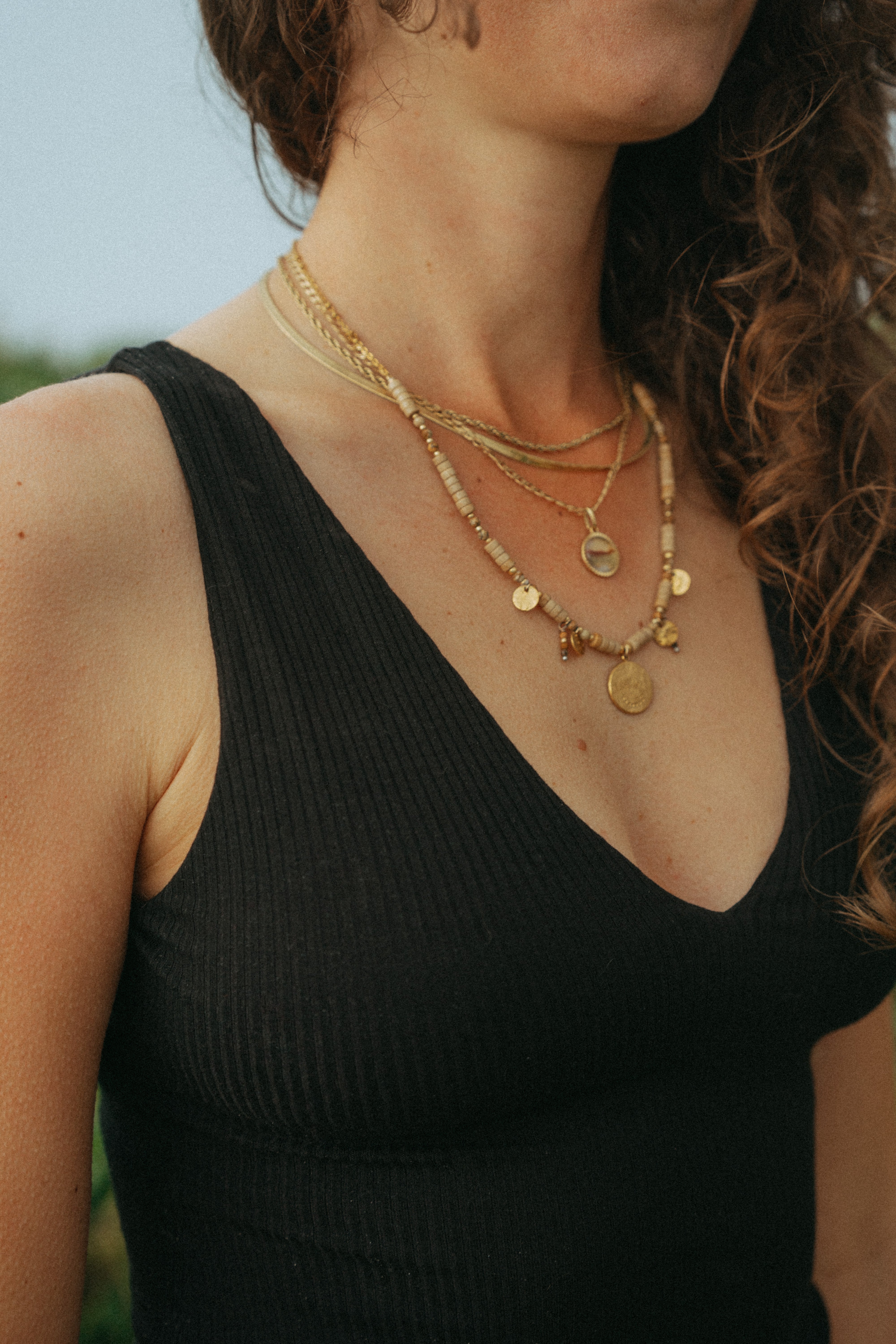 The Solis top in intense black