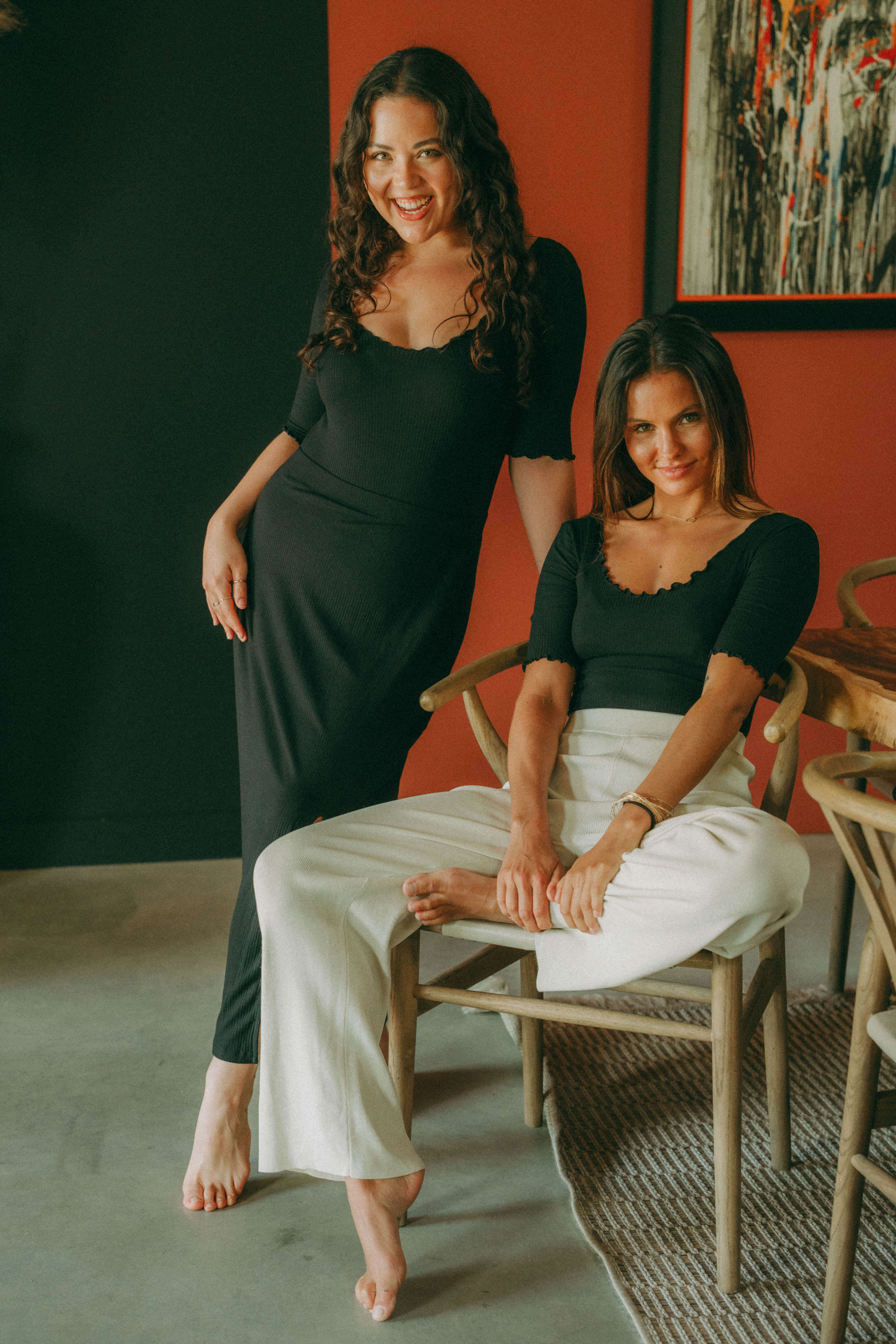Body Clara manches courtes noir