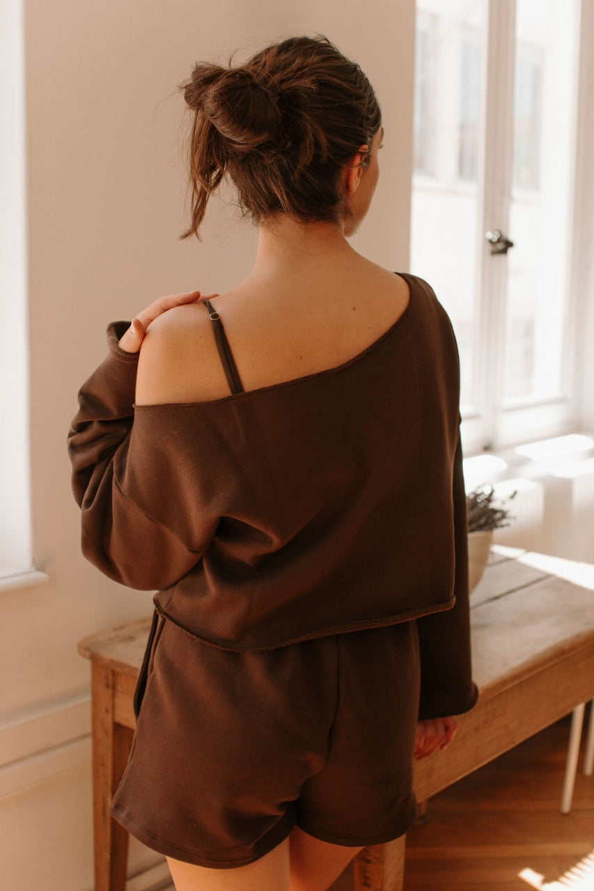 Sweat crop Envol chocolat