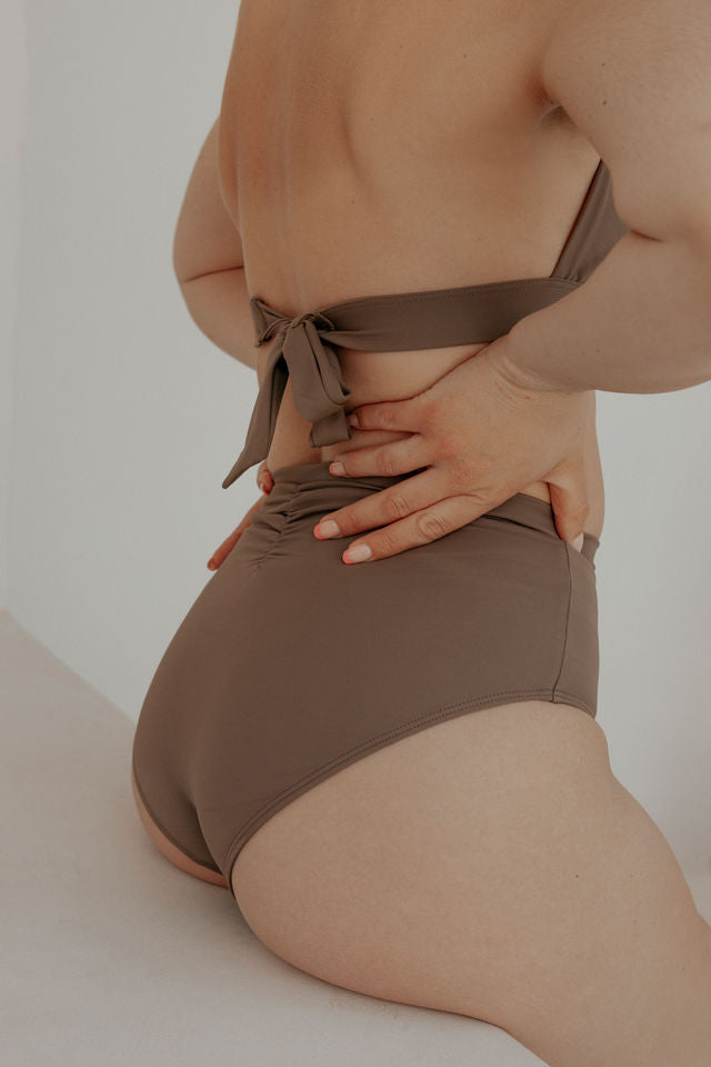 Belle-Île Nude High Waisted Panties