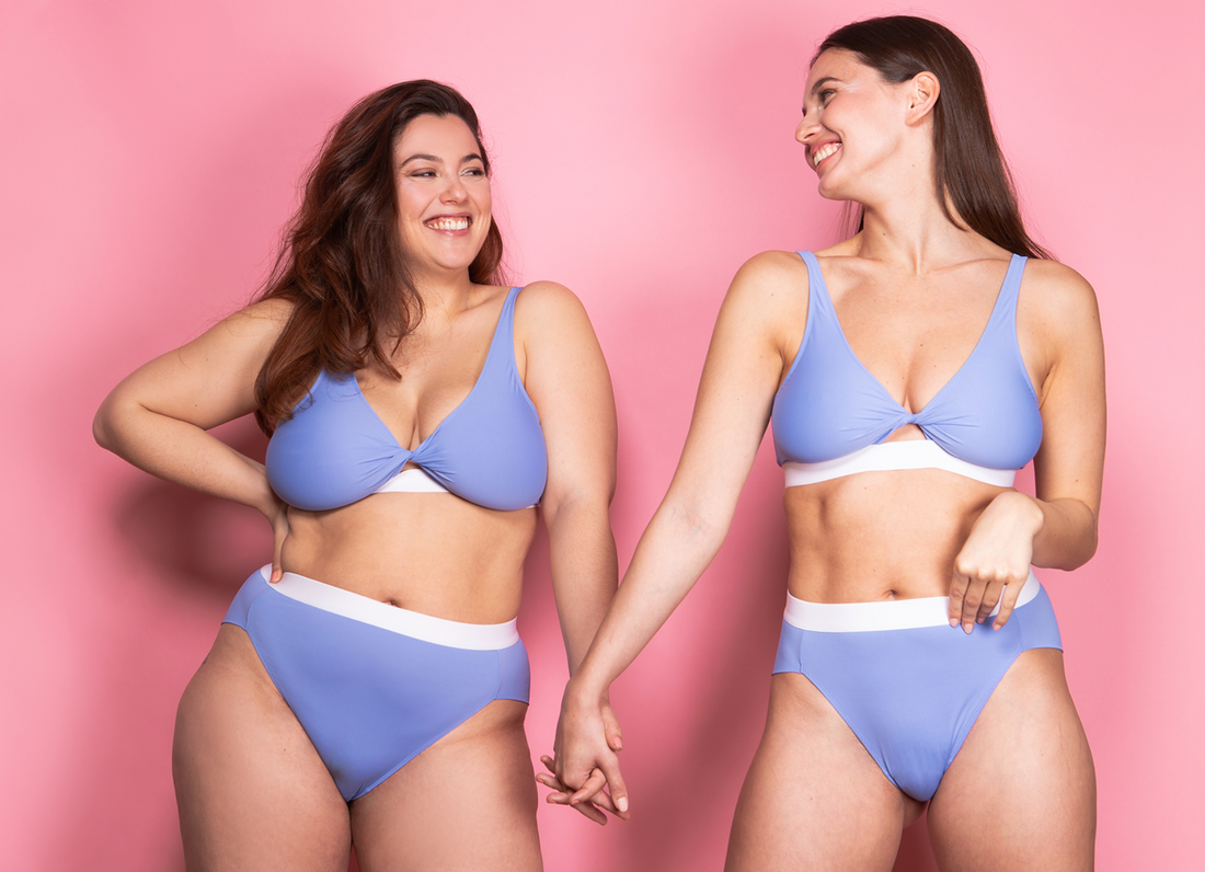 Le soutien-gorge sans armatures féminin en tissus recyclés
