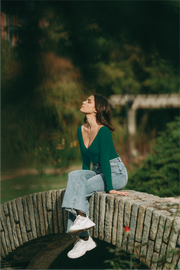 Body Céline vert sapin