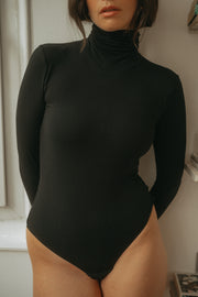 Body Pauline col roulé noir