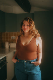 Top mini Solis cannelle