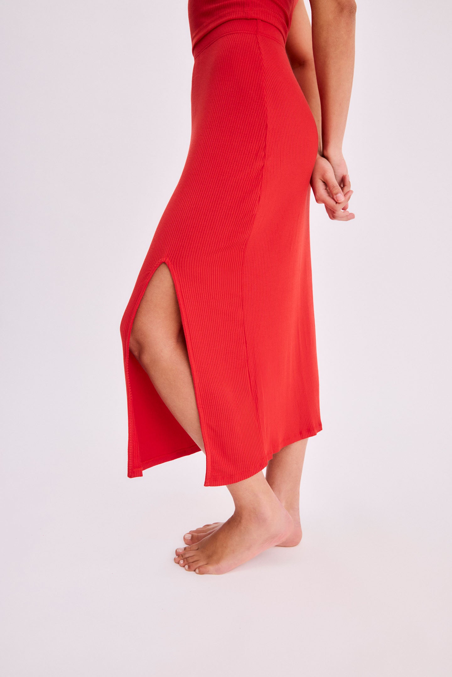 Jupe Sereia rouge baie