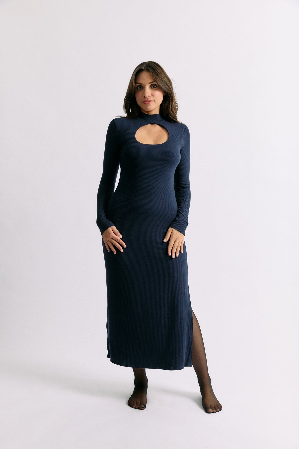 Robe Mina bleu marine