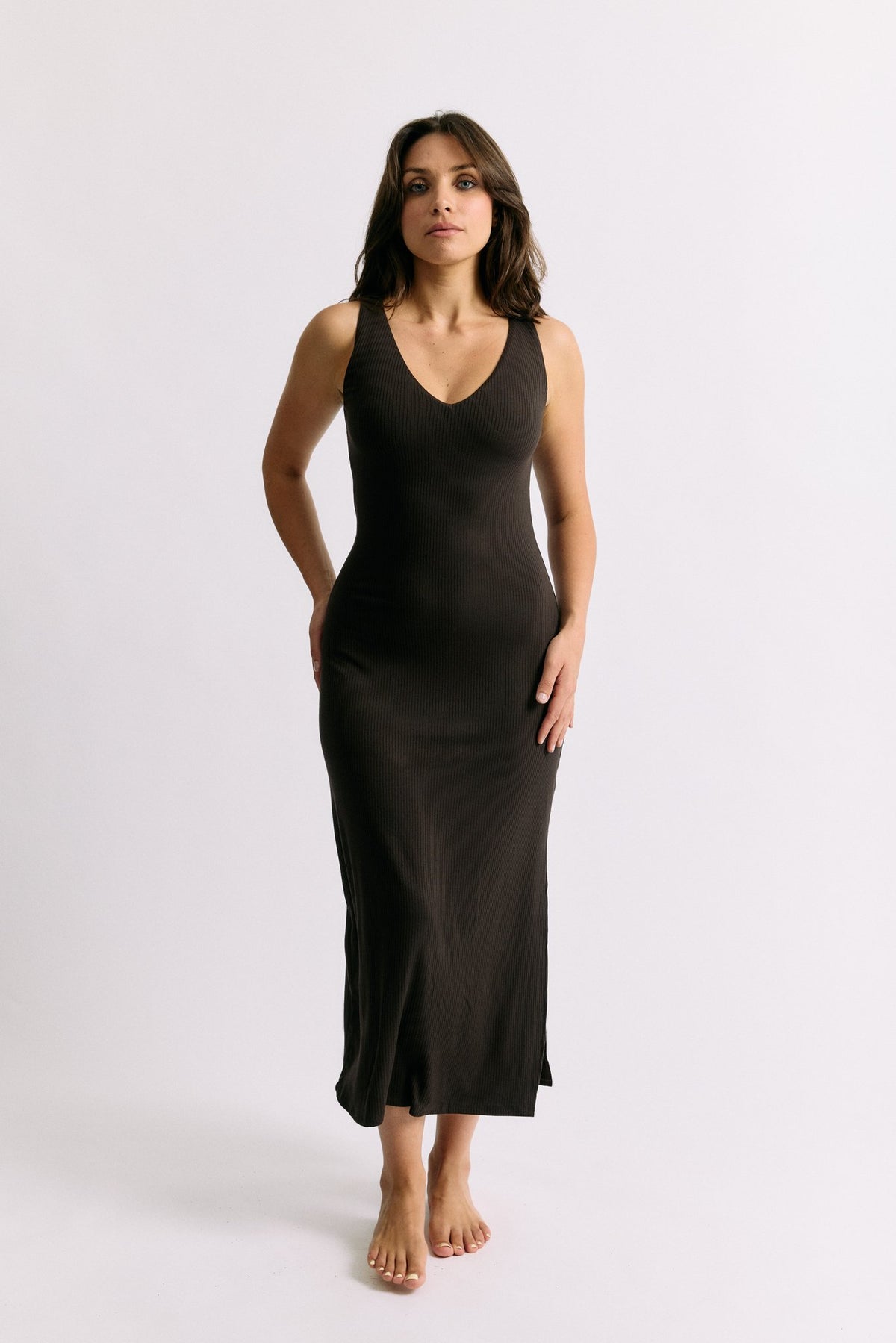 Robe Nysa truffe