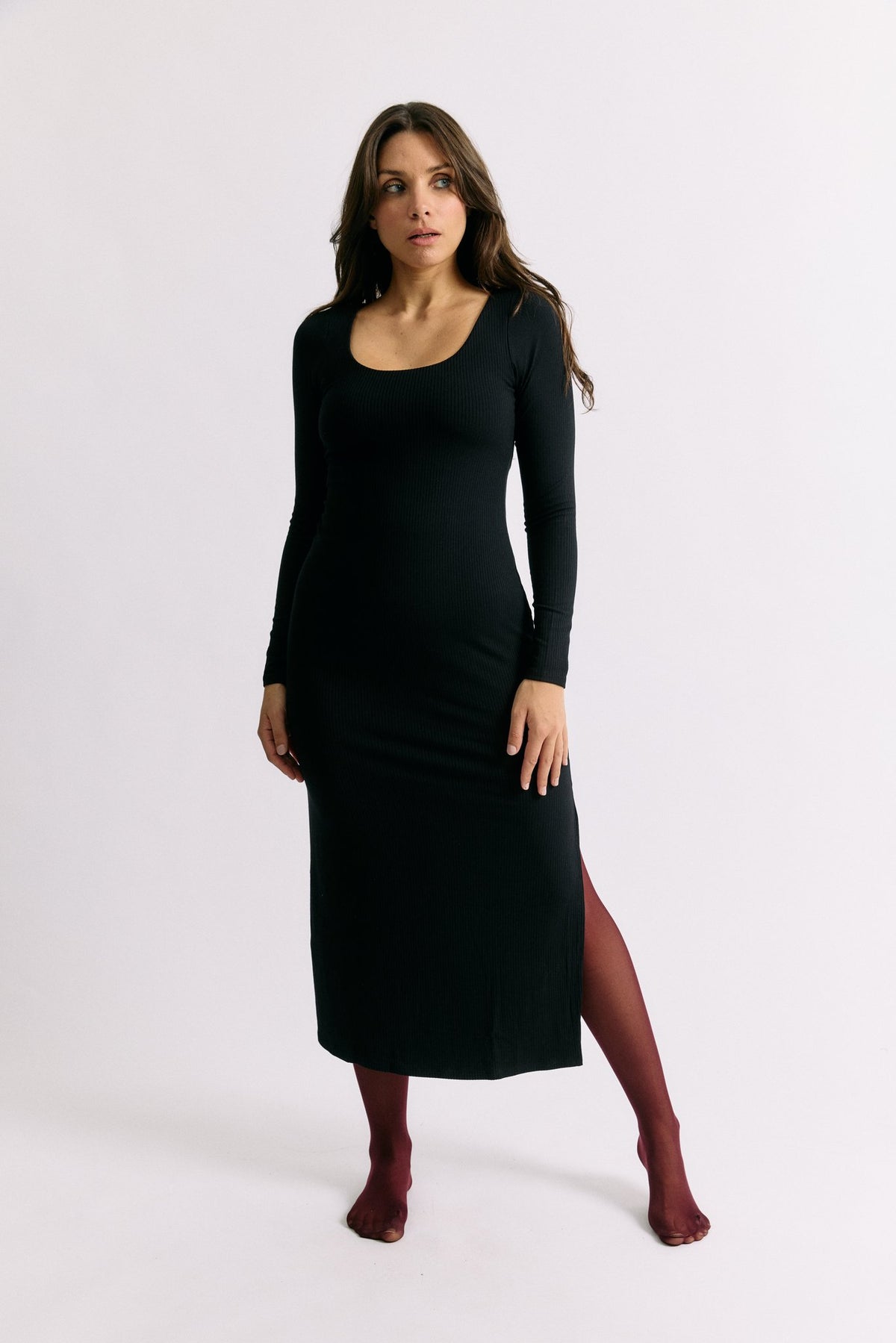 Robe Sélène noir