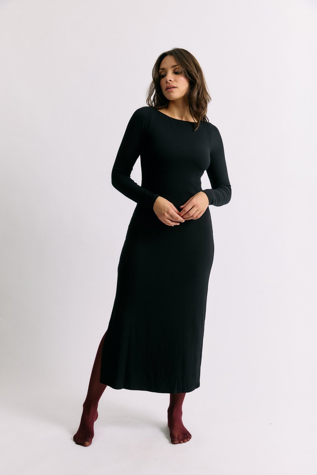 Robe Sélène noir