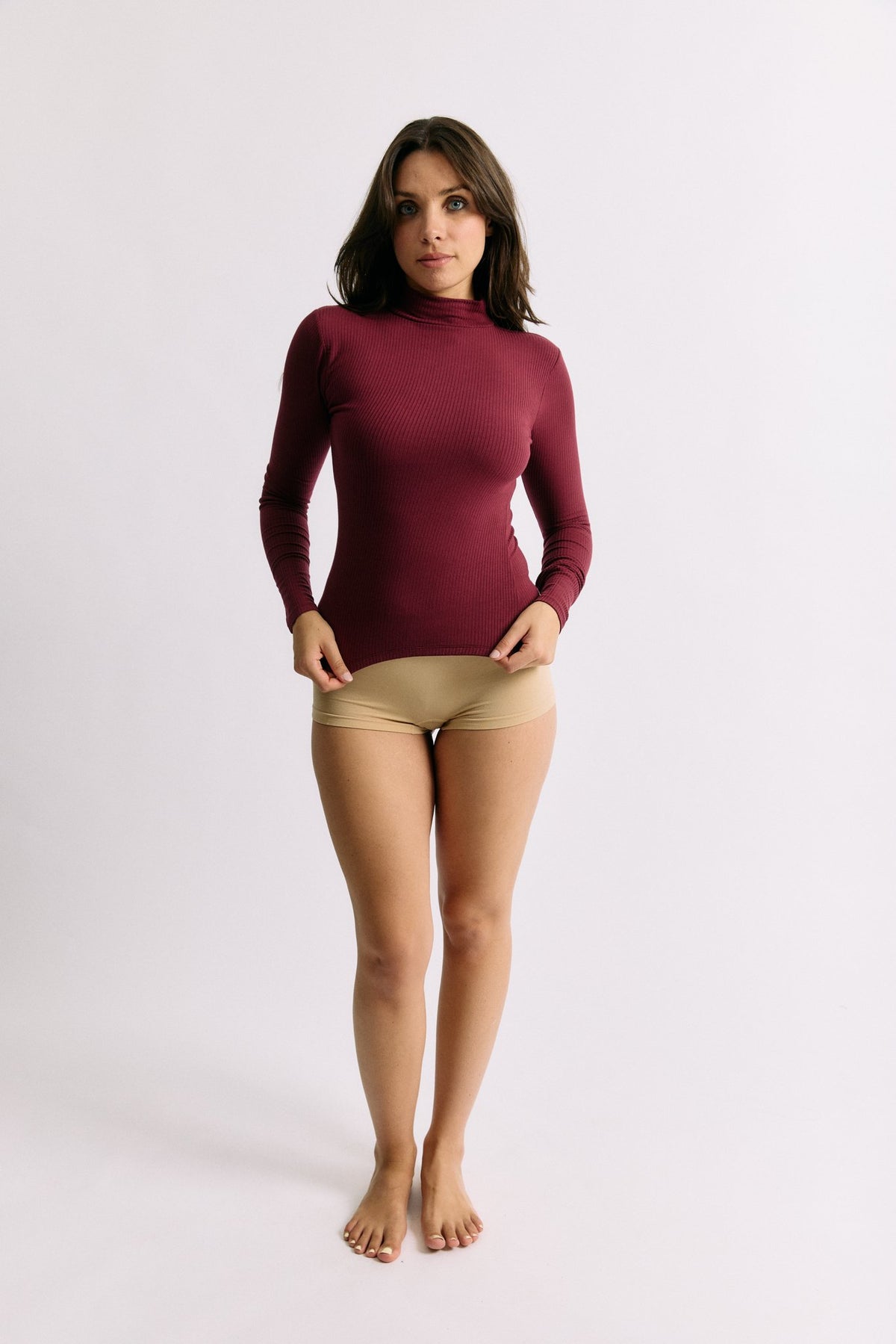 Top Léna pinot Maline Bodywear, vue de face collection Seconde Nature
