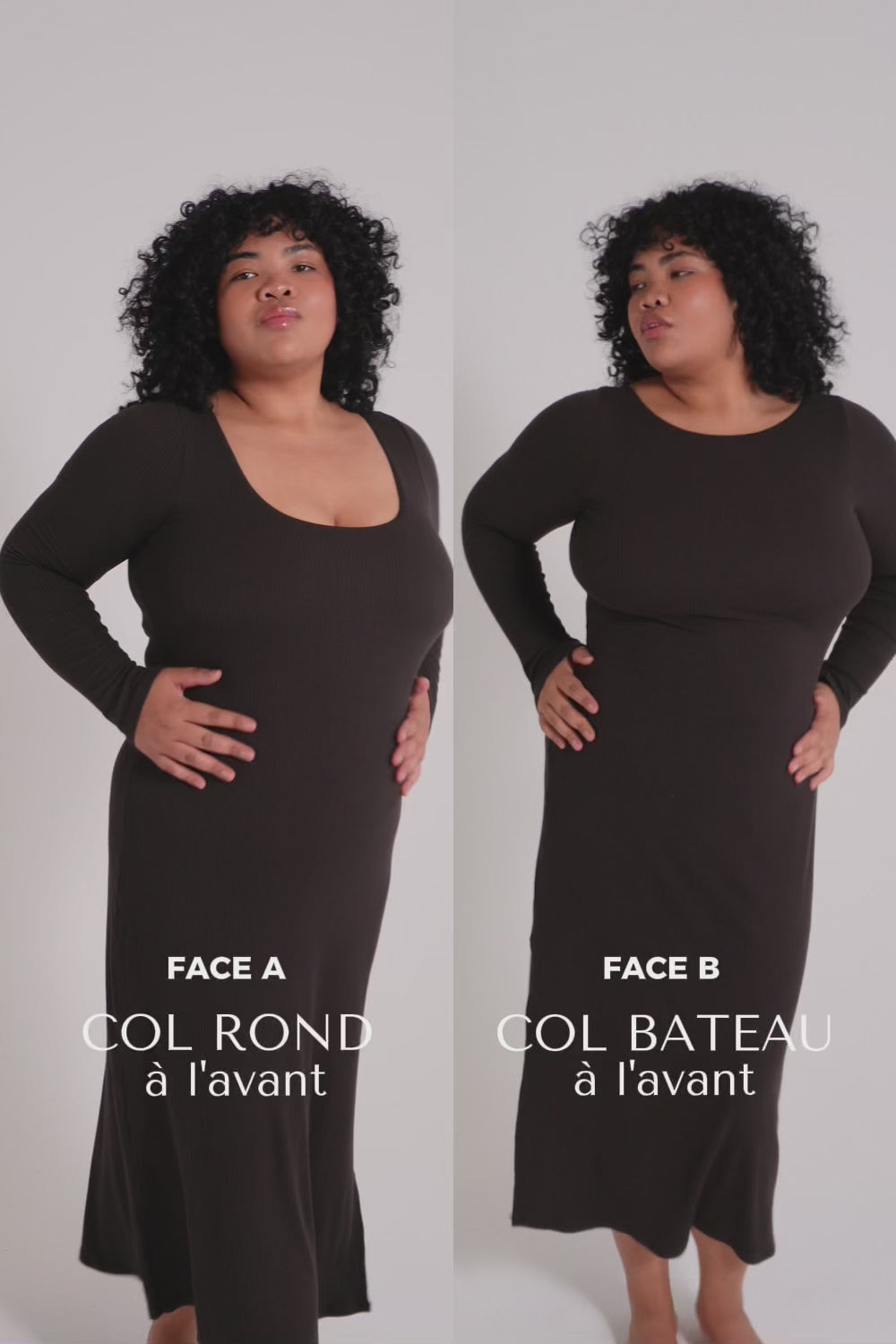 Charger la vidéo : Robe Sélène truffe
