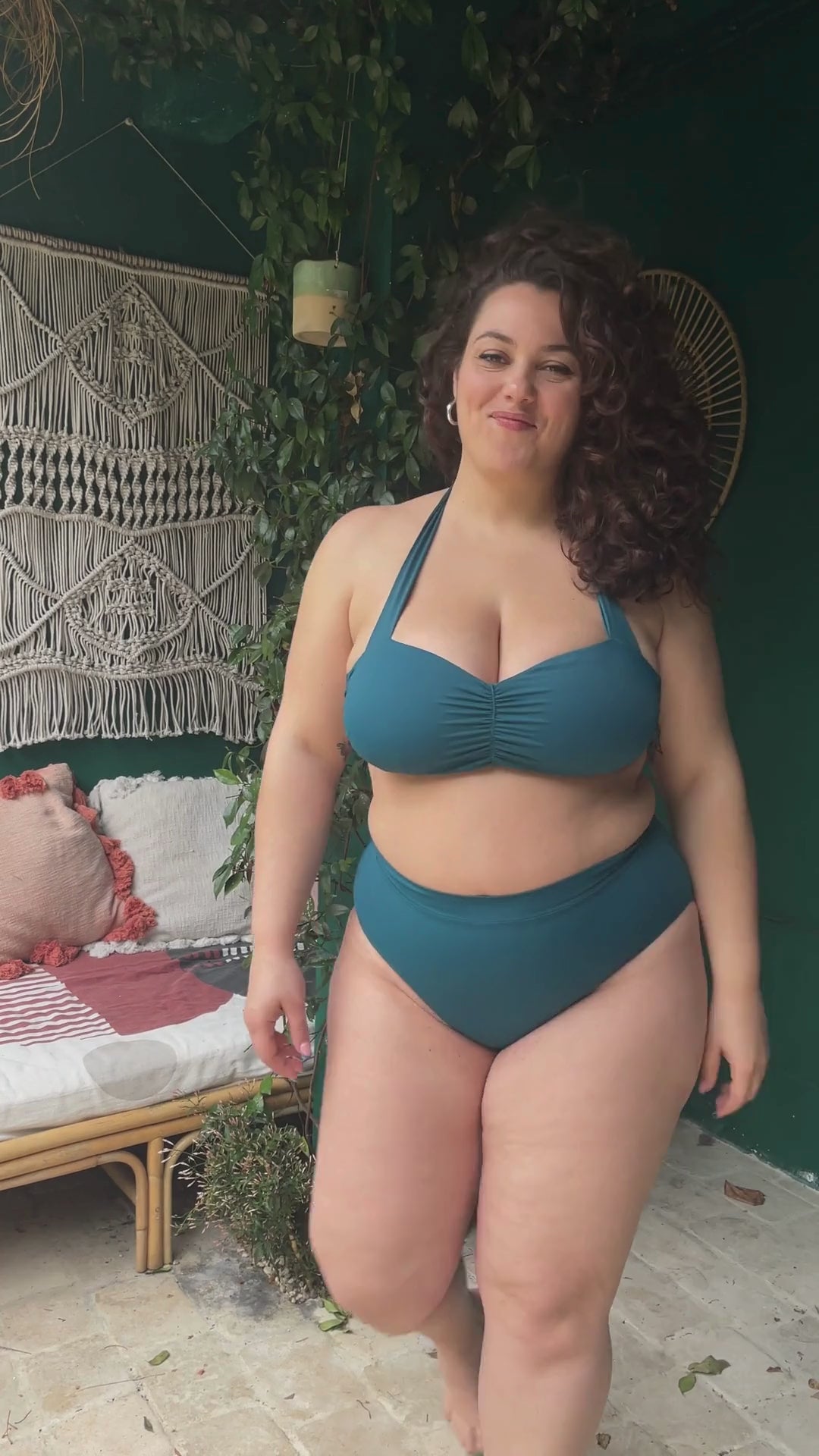 Charger la vidéo : Le bandeau Maria Bleu zénith