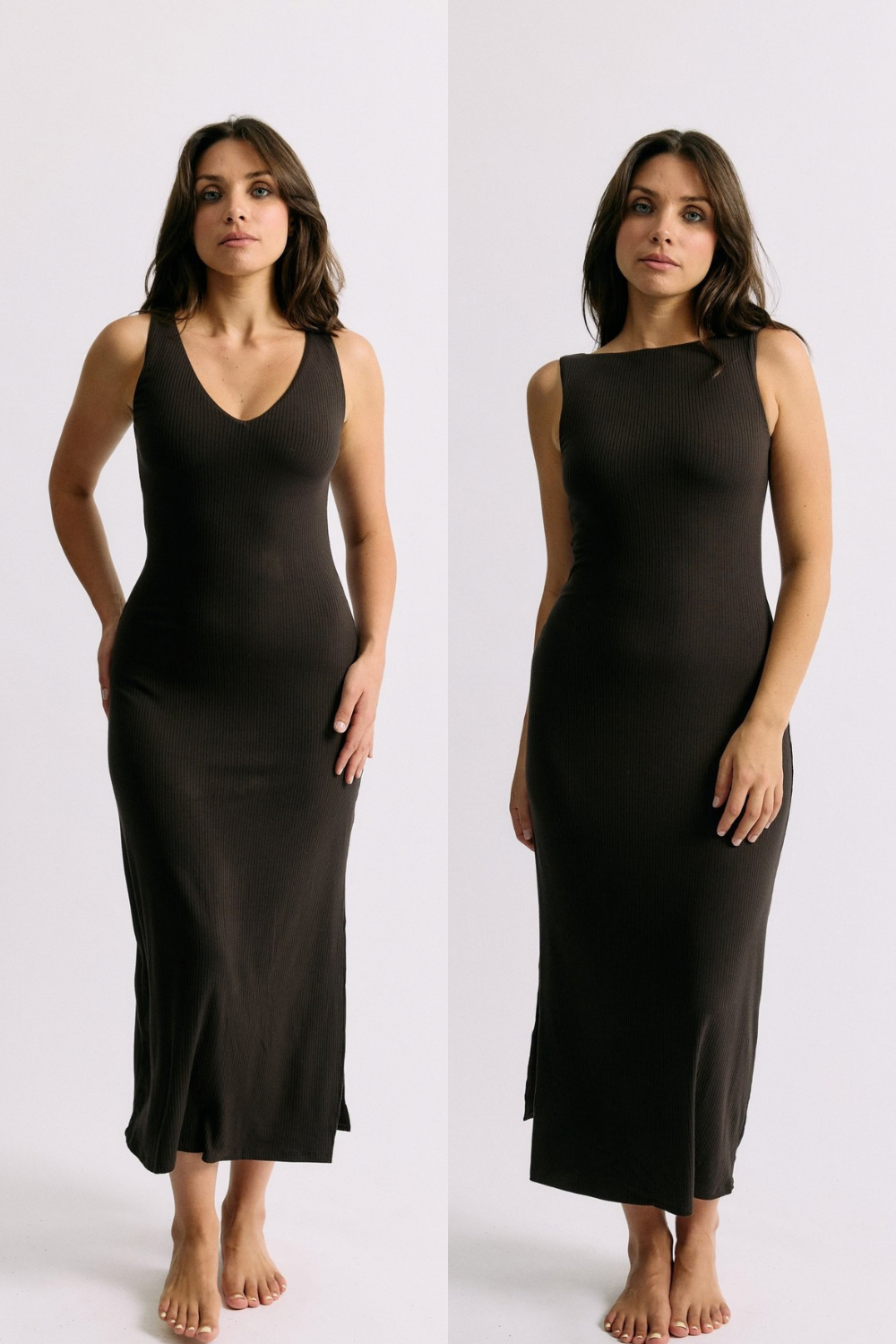Robe Nysa truffe