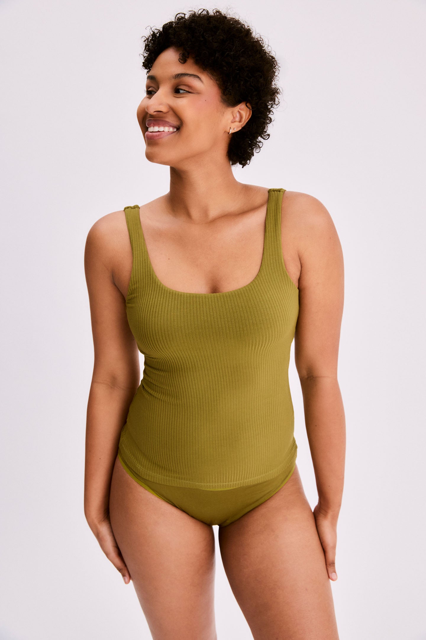 Top Aurea olive