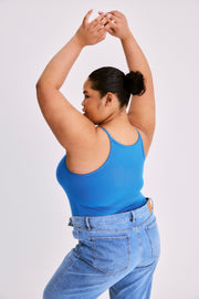 Top Marcelle bleu impulsion